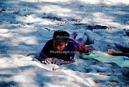 Teen Boy at the Beach, Noumea New Caledonia