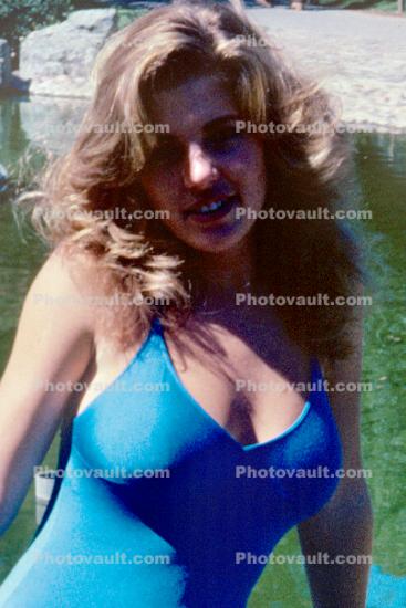 Woman, Swimsuit, Sunny, Summer, 1960s