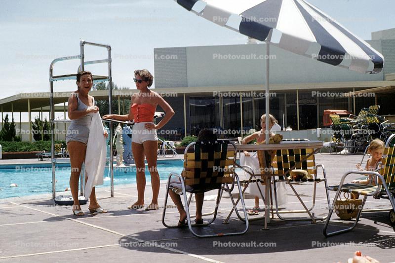 Swimming Pool, Dunes Resort Hotel, 1960s