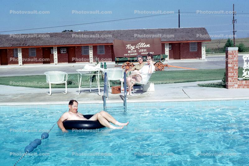 Roy Allen Motor Lodge, Swimming Pool, Ardmore, Oklahoma