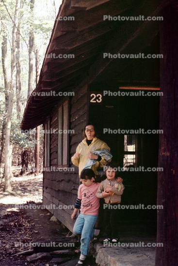 Brother and Sister, Cook Forest, 1950s