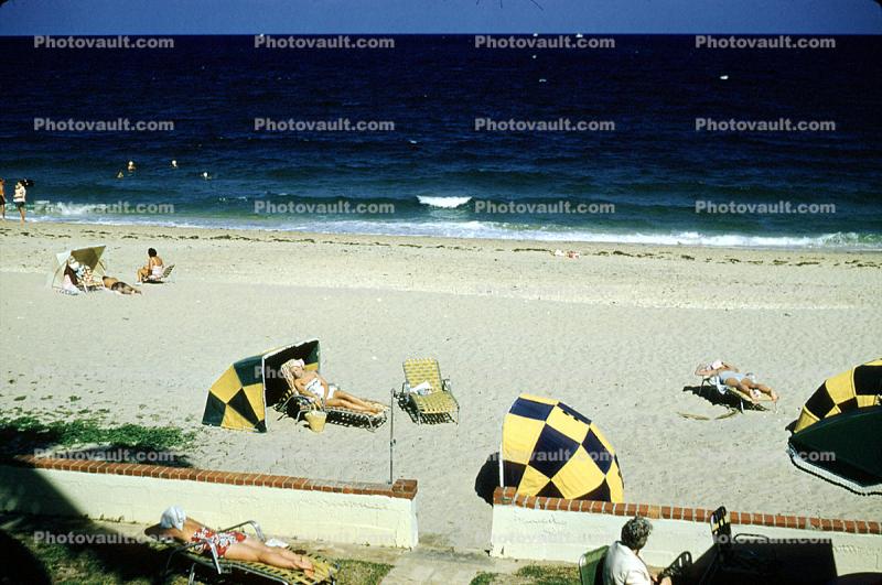 Beach, Sand, Sandy, Ocean, Water, 1960s