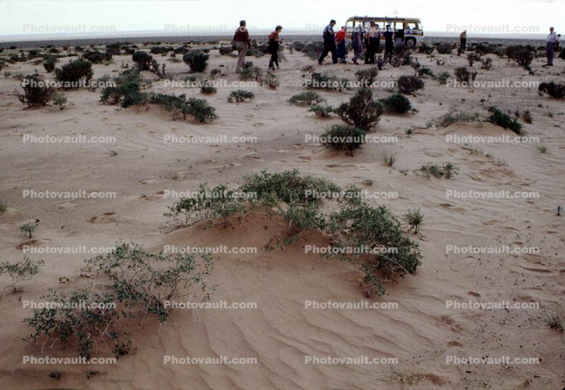 sand dunes, Mongolia, 1987, 1980s