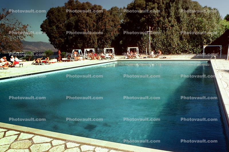 Swimming Pool, Patras Greece, 1983, 1980s