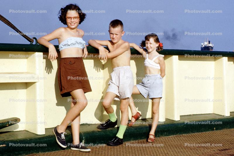 Brother, Sister, Siblings, San Diego, 1951, 1950s