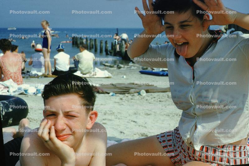 Jerry and Patsy, Buckroe Beach, Hampton, Virginia, 1960s