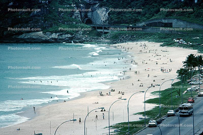 Beach, Sand, Ocean, 1977, 1970s