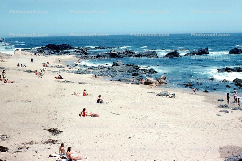 Beach, Sand, Ocean, Peru, 1977, 1970s