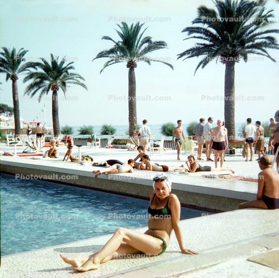Monaco, Pool, Poolside, 1970s