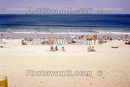 Beach, Sand, Cape Cod, Massachusetts, 1950s