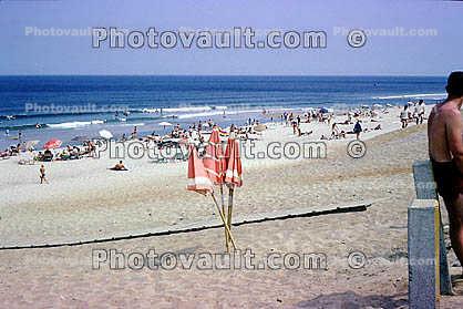 Beach, Sand, Cape Cod, Massachusetts, 1950s