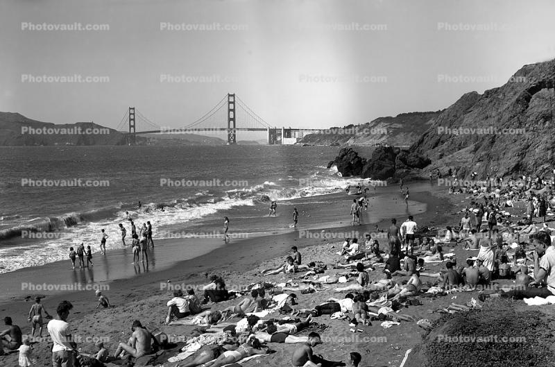 Baker Beach, 1952, 1950s