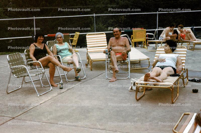 Lounge Chairs, Men, Women, 1970s
