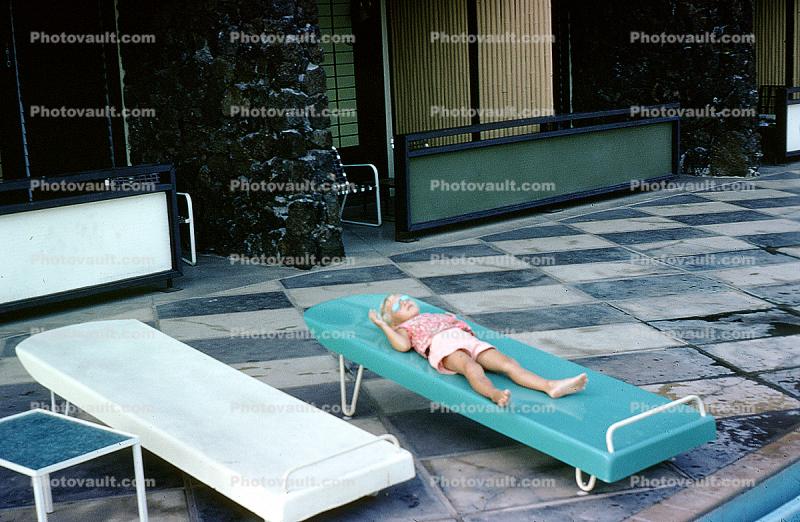Girl, Resting, Lounge Chairs, 1962, 1960s