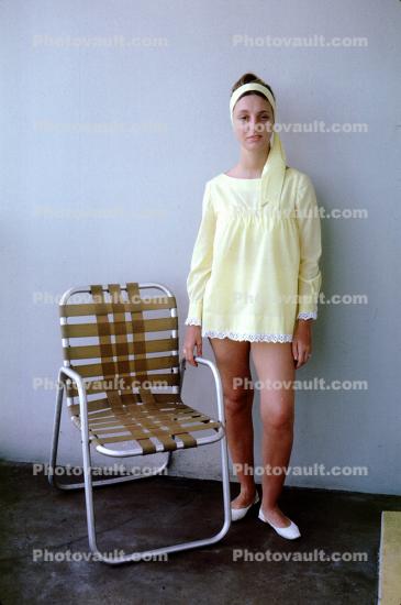 Woman in Miniskirt, 1960s