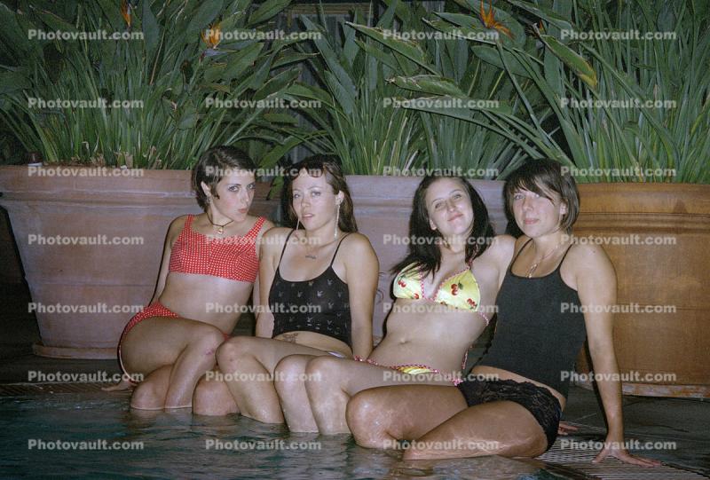 Ladies in a Hot Tub