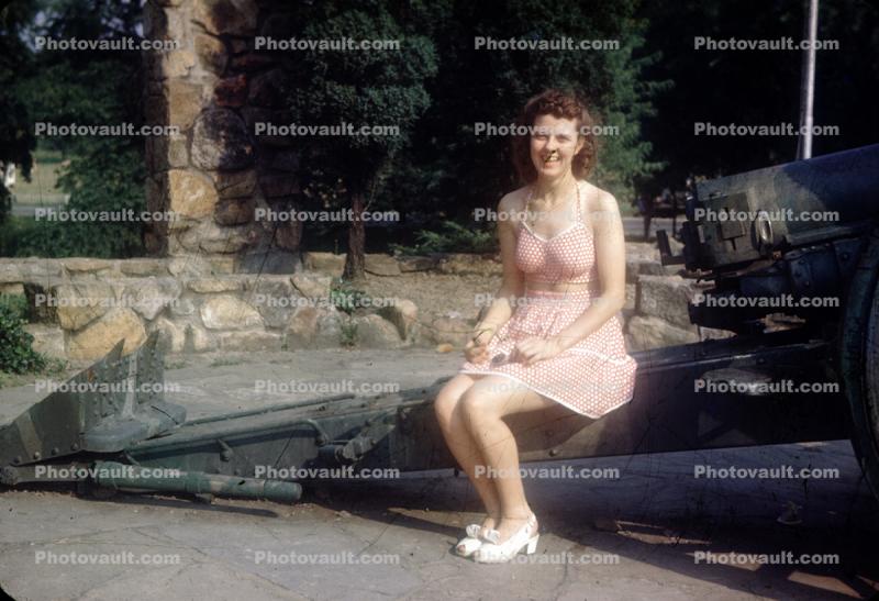 Woman Sitting in the Sun, 1940s