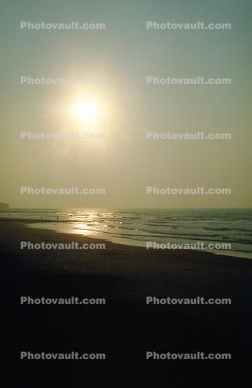 Sunset. Beach. Atlantic, Ocean City Maryland
