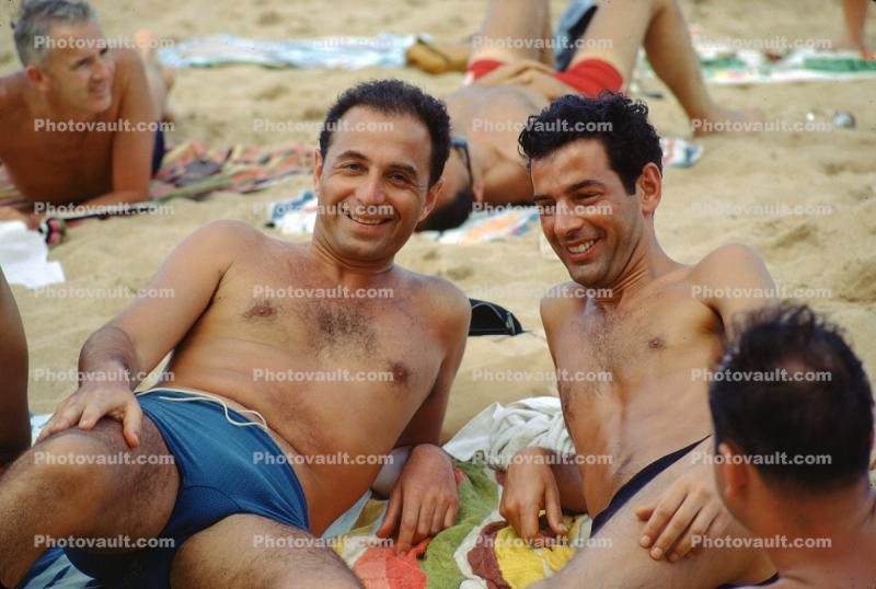 Men on a Beach, Friuends
