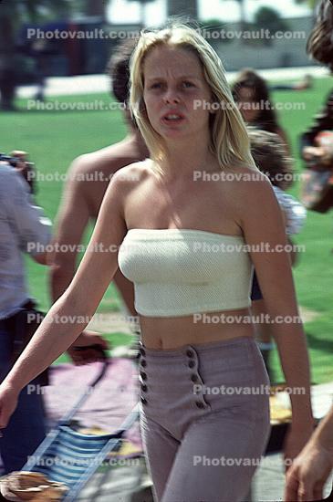Blond Lady on the Venice Boardwalk, August 1977