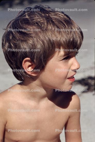 Boy on the Beach, September 1970