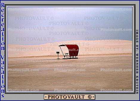 picnic table, shelter, White Sands National Monument, New Mexico