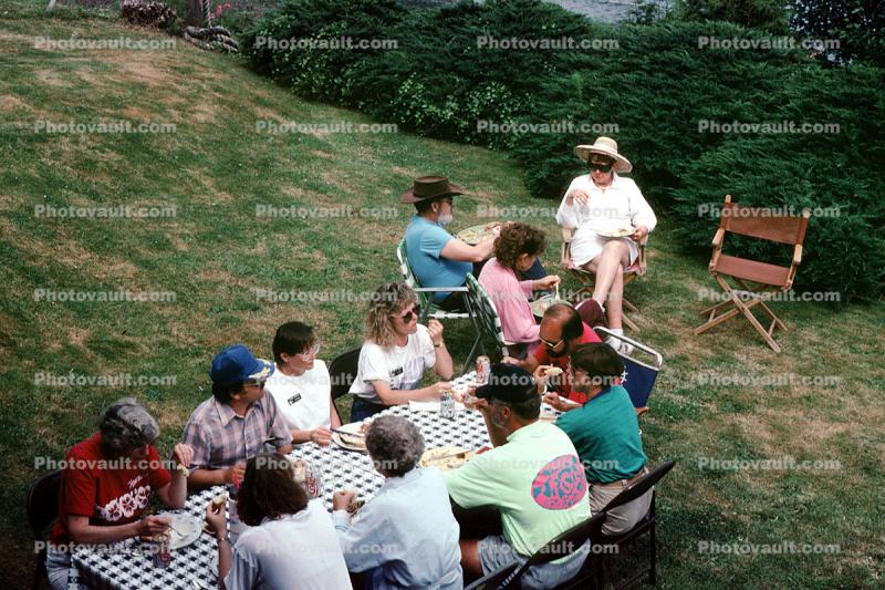 Picnic Table, gathering, group