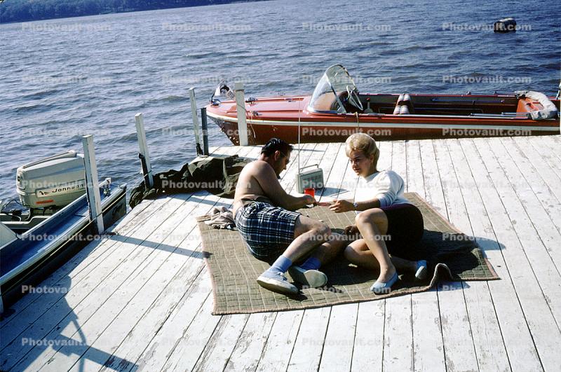 Dock, Lake, 1960s