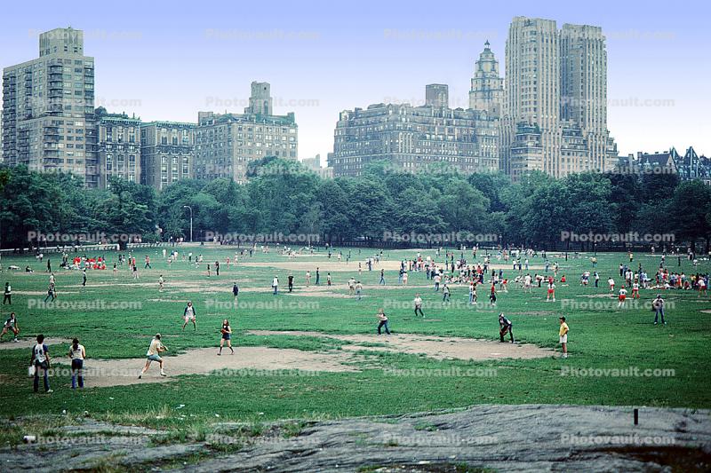 Central Park, Manhattan, summer, summertime