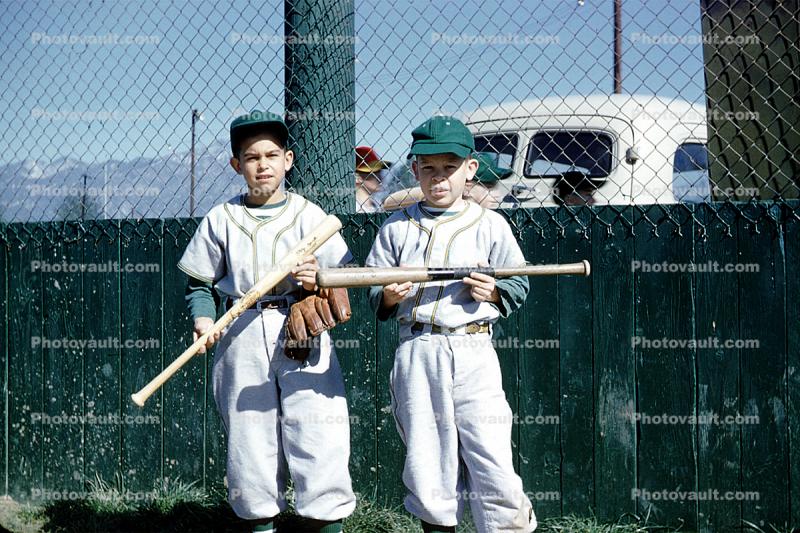 Boys, Retro, Little League Baseball, March 1958, 1950s