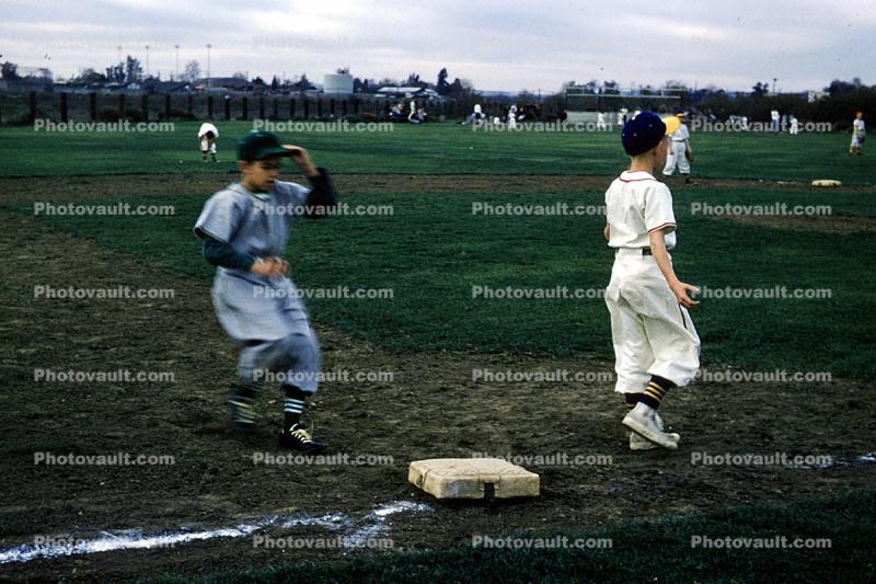 Little League Baseball, Boys, Retro, March 1958, 1950s