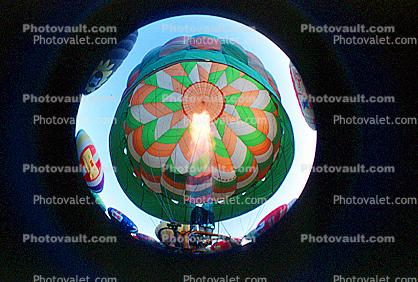 Albuquerque International Balloon Fiesta, early morning, Round, Circular, Circle