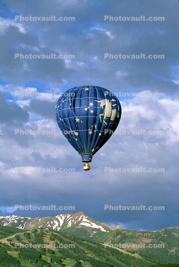 Pegasus Balloon at Snowmass Hot Air Balloon Festival, Aspen, 12, July 1986