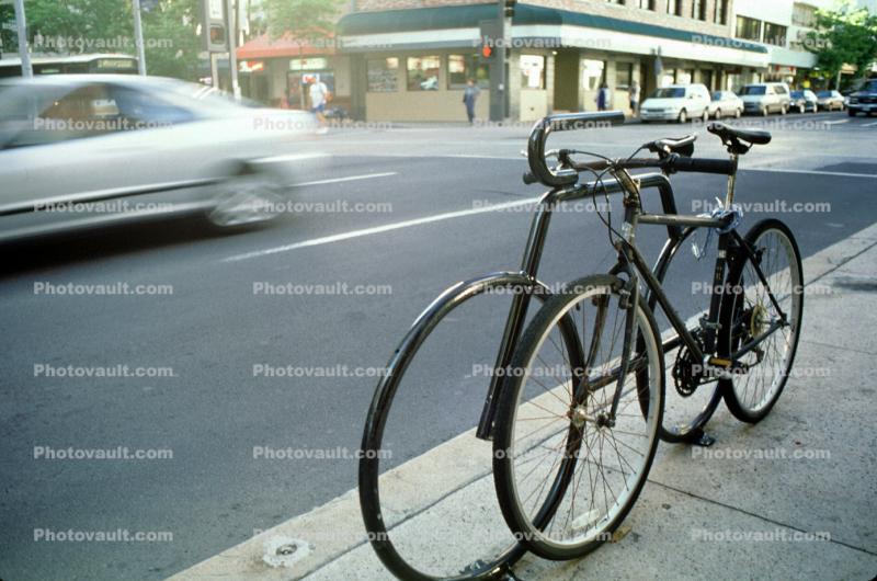 Bicycle Rack, street, road