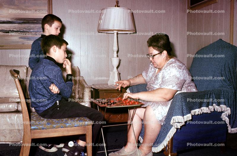 Checkers, 1950s
