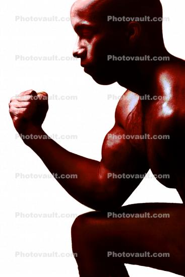 Muscular Guy, photo-object, object, cut-out, cutout