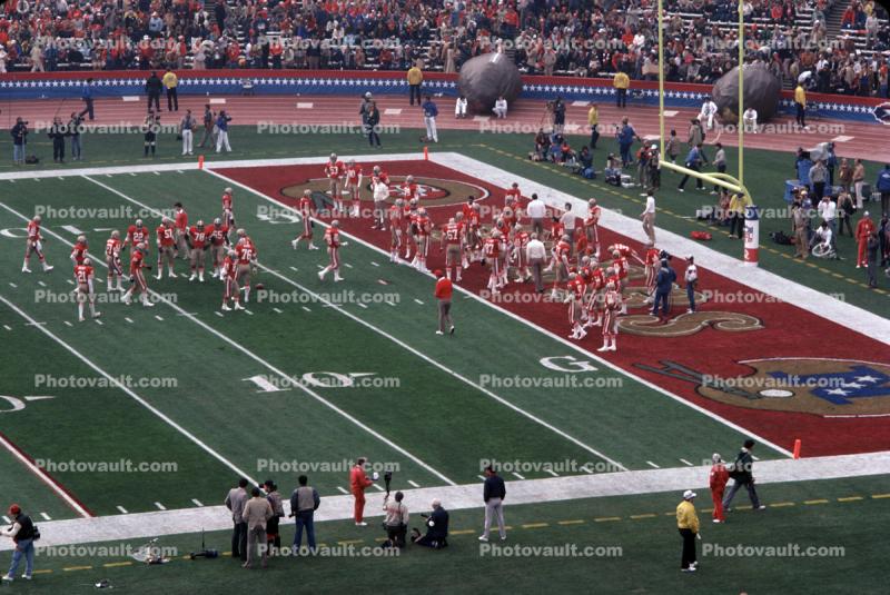 Super Bowl XIX, Stanford Stadium, 49r vs Miami Dolphins, January 1985