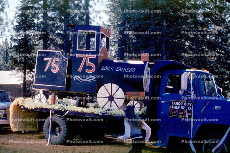 Laker Express, North Tahoe High School, Placer County, Tahoe City, May 1975
