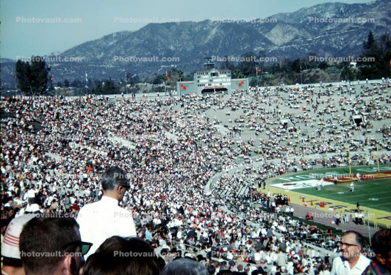 Rose Bowl, Stadium, USC, New Years Day, 1950s