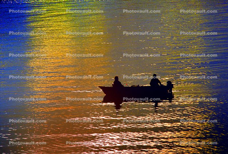 Fishing Boat, Outboard motor boat, water, reservoir, Lake Almanor, Plumas County