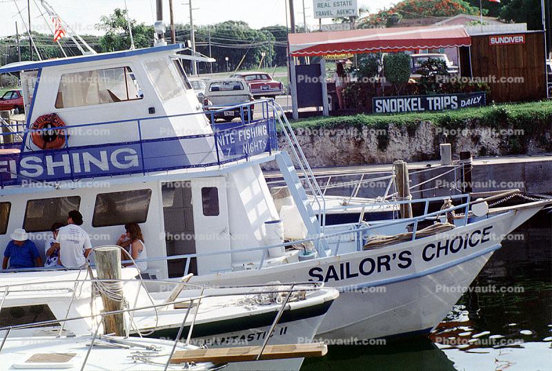 Sailor's Choice, Dock, Boat