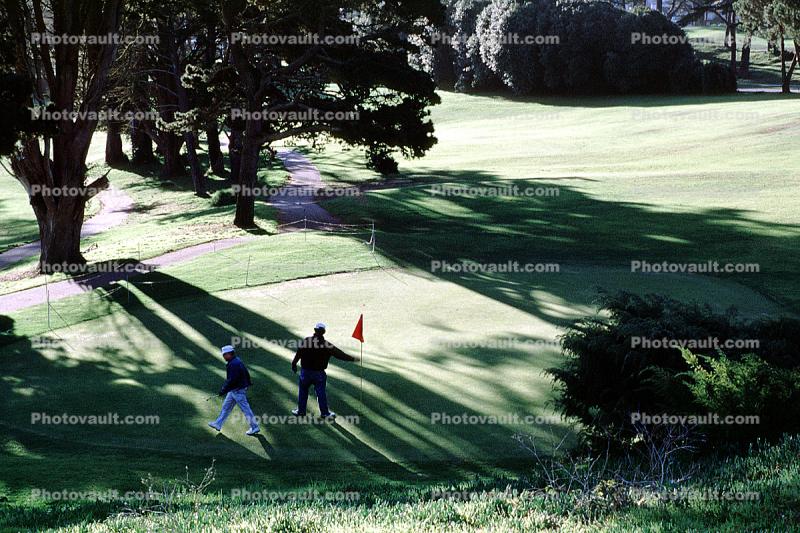 Golfer, putting, putt, putter, Presidio Golf Course