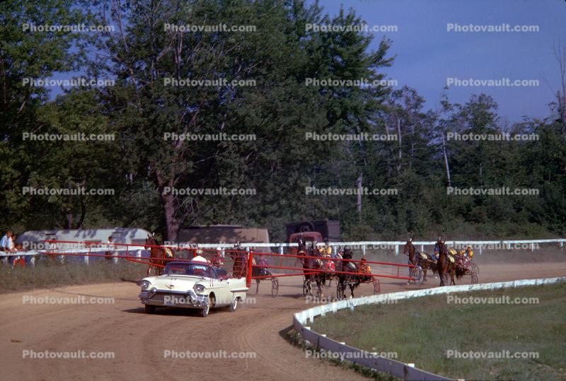 1959 Cadillac Pace Car, Chariot Race, 1950s
