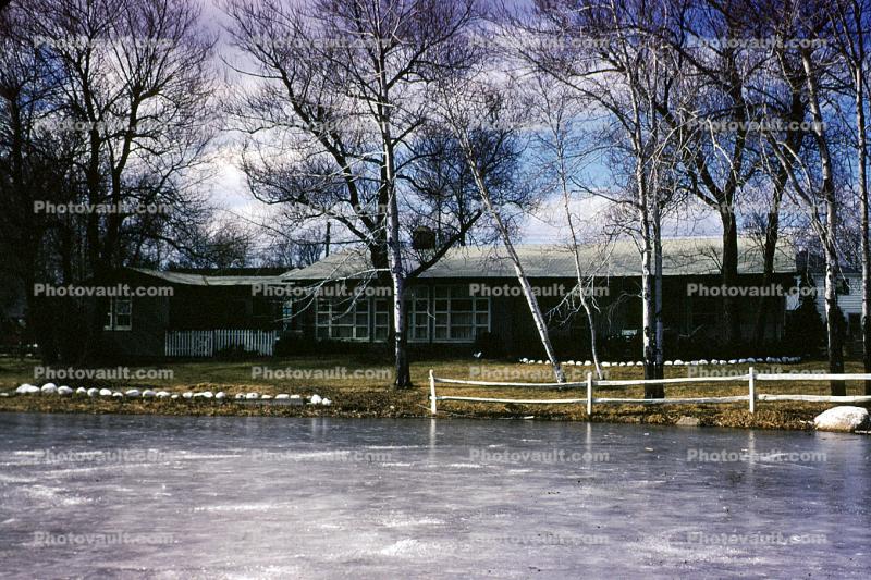 Icy Pond, 1950s