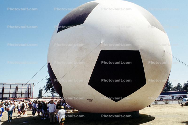 Soccer Ball, Balloon, Tethered