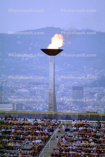 Olympic Flame, torch, Exterior, Outdoors, Outside