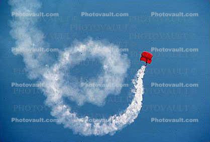 Smoke Trails, Spiral, Ram Air Parachute, canopy