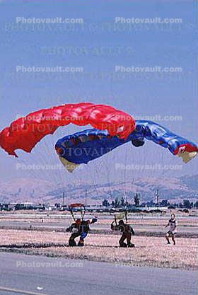 Tandem, Ram Air Parachute, canopy