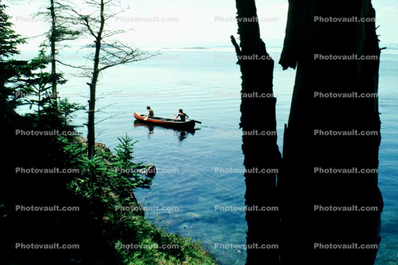 Bear Island, Penobscot Bay, Canoe