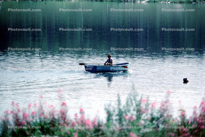 rowboat, Lake Irkutsk, Siberia